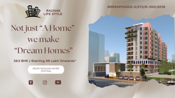 Raunak Lifestyle Unmatched residential flats in Patna with the best amenities