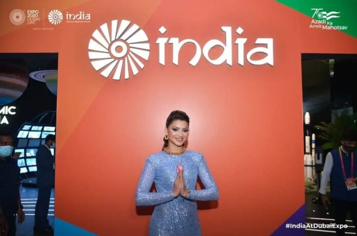 Urvashi Rautela Bollywood Superstar Gets Royal Invitation Tours Pavilions At Expo 2020