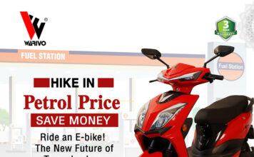 A hike in petrol prices. Save money by riding an e-bike! The new future of two-wheelers A hike in petrol prices. Save money by riding an e-bike! The new future of two-wheelers