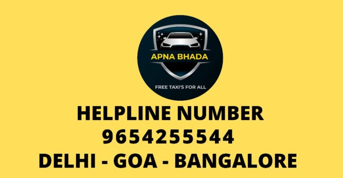 Apna Bhada launched Official Helpline Number for Taxi Booking