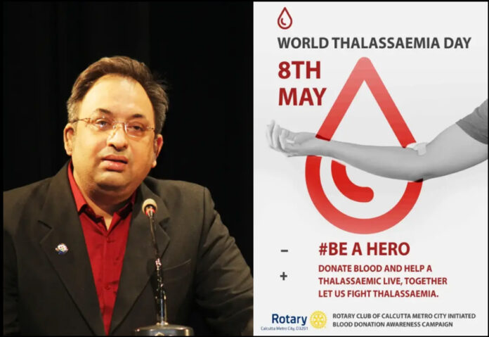 Thalassaemia Prevention needs greater awareness and immediate attention says volunteer and activist Subhojit Roy
