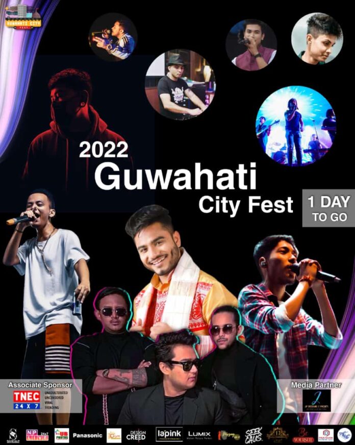 Guwahati City Fest is proud to announce its events that is to be held on 10th11th 12th June 2022 at Sonaram Field Bharalumukh