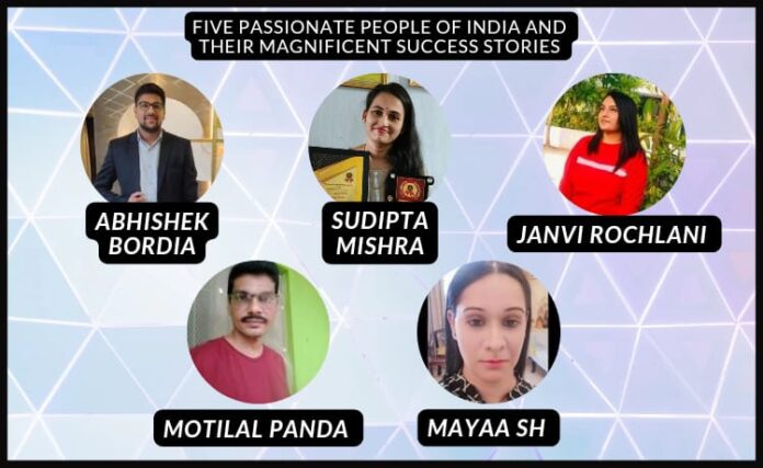 Five passionate people of India and their magnificent success stories