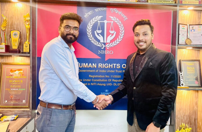 India's Most Popular Emcee, Ankit Shaw Joins National Human Rights Organisation as State Chief - Youth Rights Affairs Of West Bengal