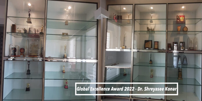 Prestigious GLOBAL EXCELLENCE AWARD 2022 goes to Dr. Shreyasee Konar!