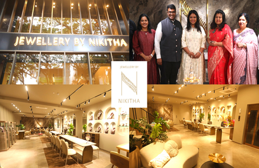 Renowned Jewellery retailer - ‘Jewellery by Nikitha’ strengthens its retail footprint with first outlet in Bengaluru