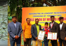 12 y.o. boy Crosses 337 Ft Reservoir in 7 minutes! sets world record 12 y.o. boy Crosses 337 Ft Reservoir in 7 minutes! sets world record