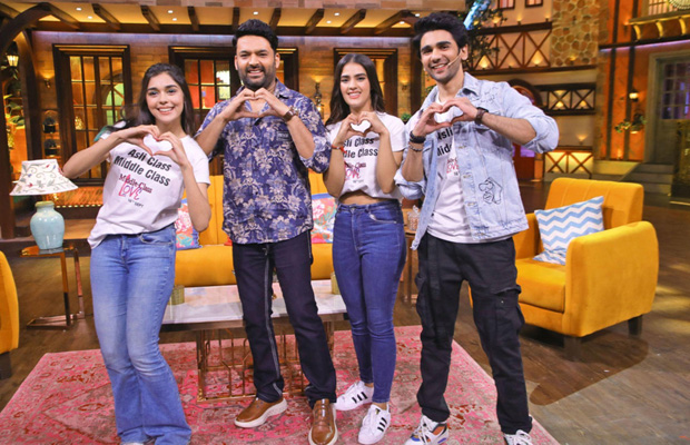 Anubhav Sinha and Ratnaa Sinha lead the team of their film Middle Class Love and gate crashed Kapil Sharma’s show
