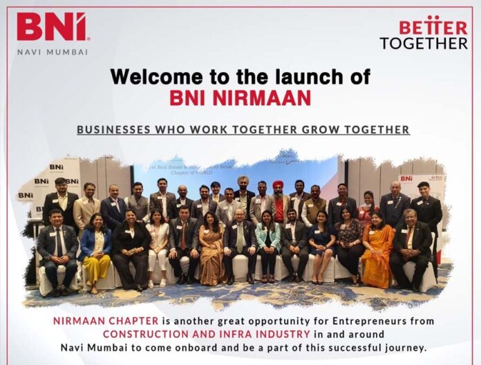 Another Successful Chapter launch by BNI Navi Mumbai