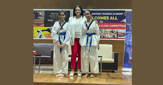 Mount Litera School International hosts annual Taekwondo competition graced by Bollywood superstars Shah Rukh Khan Kareena Kapoor and Saif Ali Khan