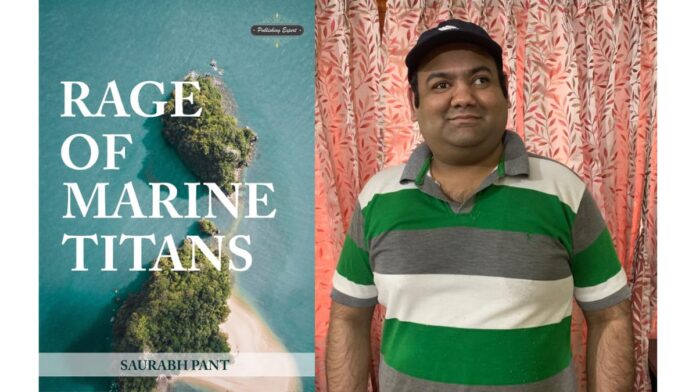 SAURABH PANT at his literary peak with his latest book RAGE OF THE MARINE TITANS
