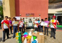 Sharing and Caring; a week of charity at The Global Indian International School Ahmedabad Sharing and Caring; a week of charity at The Global Indian International School Ahmedabad