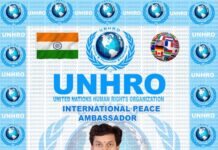 Dr.Pratik Mungekar appointed as an International Peace Ambassador by United Nations Human Rights Organisation (UNHRO) Dr.Pratik Mungekar appointed as an International Peace Ambassador by United Nations Human Rights Organisation (UNHRO)