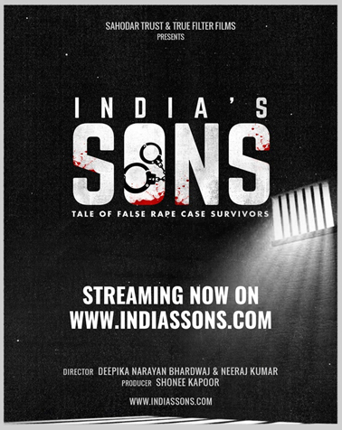 India’s Sons, powerful documentary film on false rape cases releases online