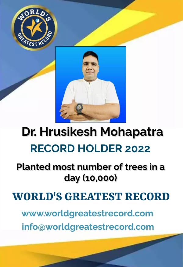 Odisha Son Deshpremi Rishi's Great Achievement in World’s Greatest Records