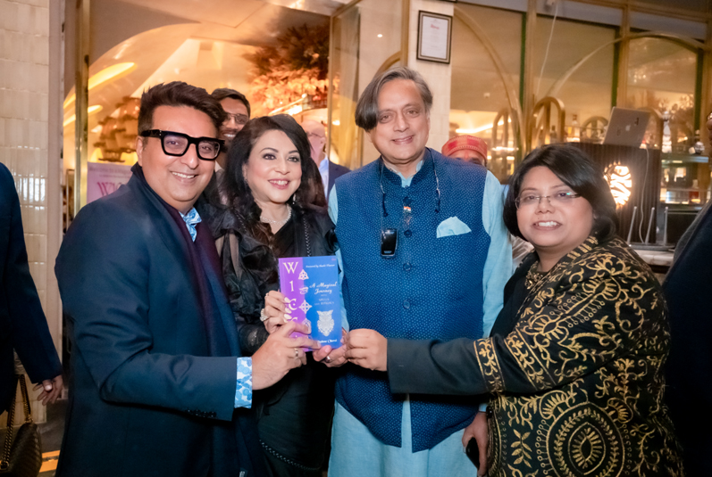 Shashi Tharoor launches Rashme Oberoi’s book WICCA the first book on rituals and spells by an Indian practitioner
