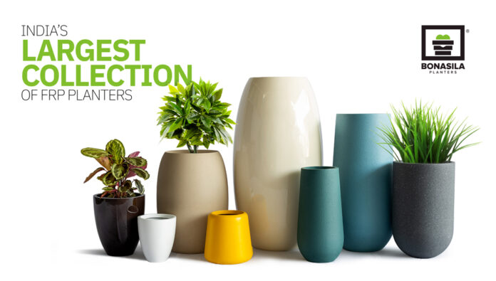 Bring the beauty and aesthetics of nature to your doorstep with Bonasila Planters