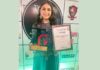 Farah Titina, an Actor was honoured with the “Emerging Ad Queen of the Year” Award, in the Tycoon Global Achievers Awards Farah Titina an Actor was honoured with the Emerging Ad Queen of the Year Award in the Tycoon Global Achievers Awards