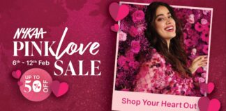 New Year, New You And A New Beauty Stash! Shop Your Heart Out With Nykaa’s Pink Love Sale, Sale begins on at 4 pm on 6th February and ends on 12th February Shop Your Heart Out With Nykaa’s Pink Love Sale