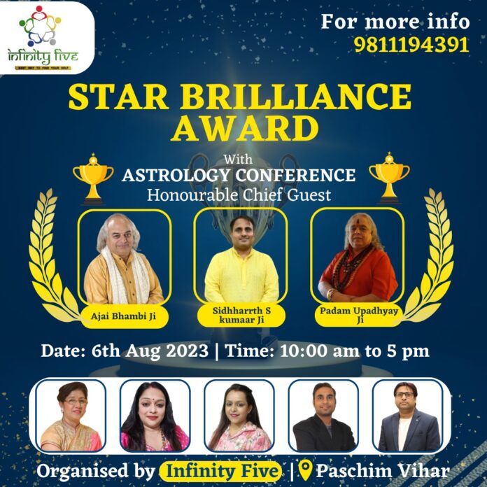 Discover the Cosmos Within Star Brilliance Award & 2nd Astrological Summit .