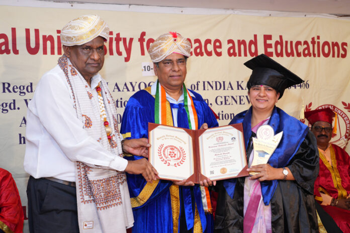 Esteemed Ayurvedic Doctor of Punjab, Dr. MukeshSharda Receives Honorary Doctorate Award for excellent services in healing naturally