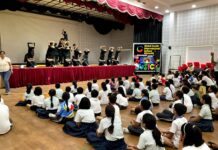 GIIS Ahmedabad Celebrates International Yoga Day with Parents and Students GIIS Ahmedabad Celebrates International Yoga Day with Parents and Students