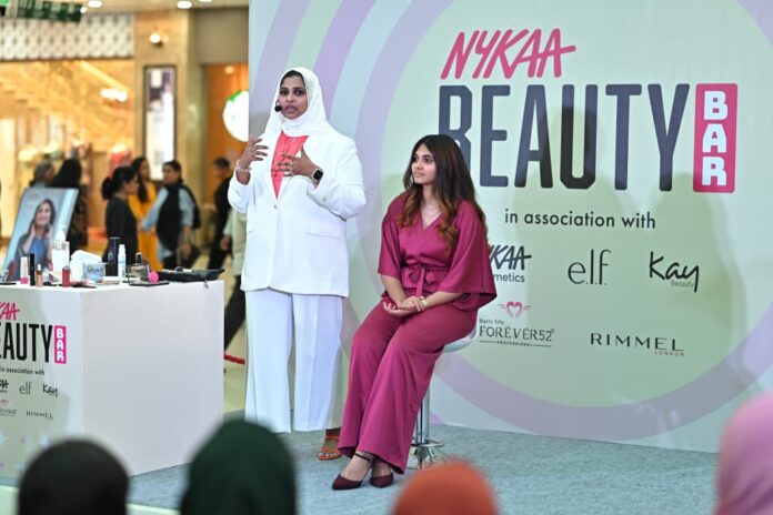 Nykaa Brings its Beauty Bar to Kochi! With popular make-up artist Nahida Abdul Jabbar