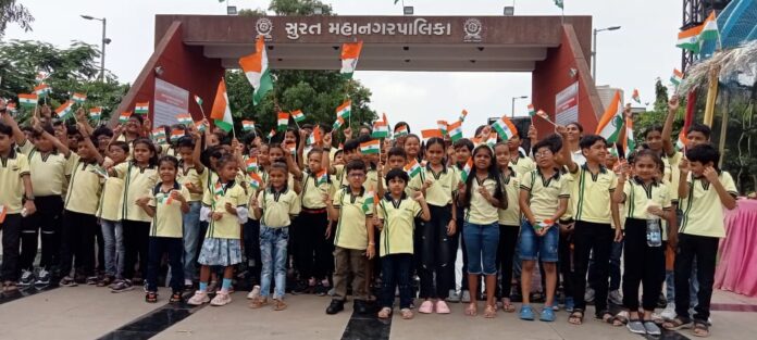 Aloha educational institution celebrates 77th Independence Day with fervour