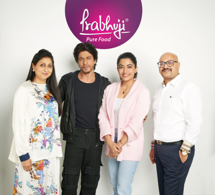 Prabhuji Sweets and Namkeens joins hands with Shah Rukh Khan and Rashmika Mandanna to celebrate authentic Indian flavors