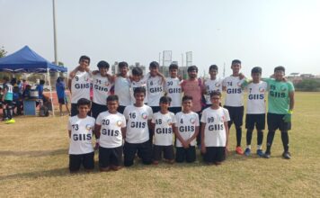 GIIS Ahmedabad qualifies for State level championship after winning U-14 SGFI district football final tournament against Udgam School GIIS Ahmedabad qualifies for State level championship after winning U-14 SGFI district football final tournament