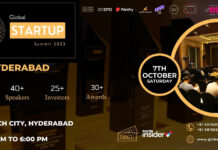Global Startup Summit 2023 comes to Hyderabad on 7th October Global Startup Summit 2023 comes to Hyderabad on 7th October