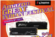 Kingston Technology Redefines Tech Dreams with Exclusive Offers in Amazon Great Indian Sale Kingston Technology Redefines Tech Dreams with Exclusive Offers in Amazon Great Indian Sale