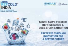 REFCOLD India 2023: Set to Showcase India’s Prowess in the Refrigeration and Cold Chain Industry Map