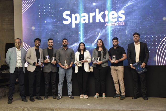 Infidigit's Search Excellence Takes Center Stage Triumphs at Sparkies Awards 2023 with Multip