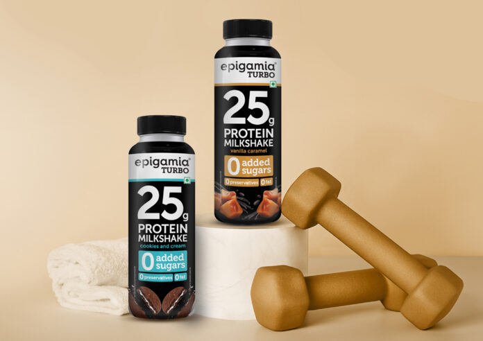 Epigamia launches 25 g Protein Turbo Milkshakes with zero added sugar!