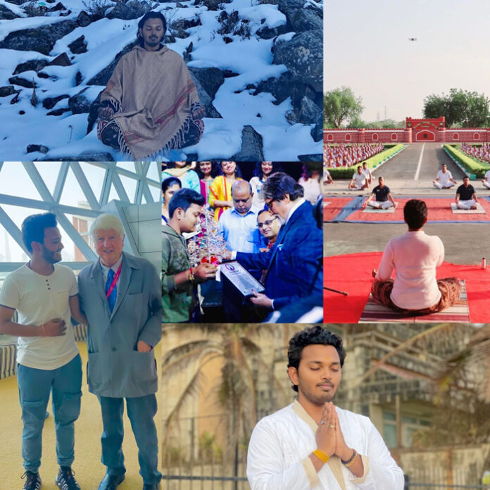 India's youngest Celebrity Spiritual healer Ayush Gupta gets on International forum to promote India Globally