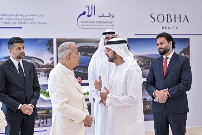 Mohammed bin Rashid Al Maktoum Global Initiatives, Sobha Realty signed a charitable grant agreement to establish an AED 400 million endowment university in Dubai