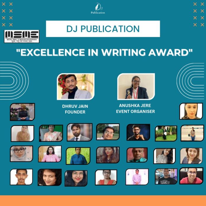 Celebrating Creativity: DJ Publication's Excellence in Writing Award