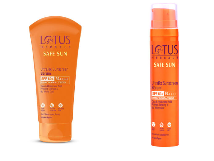 Lotus Herbals Safe Sun Ultra Rx Sunscreen Serum SPF60 PA++++