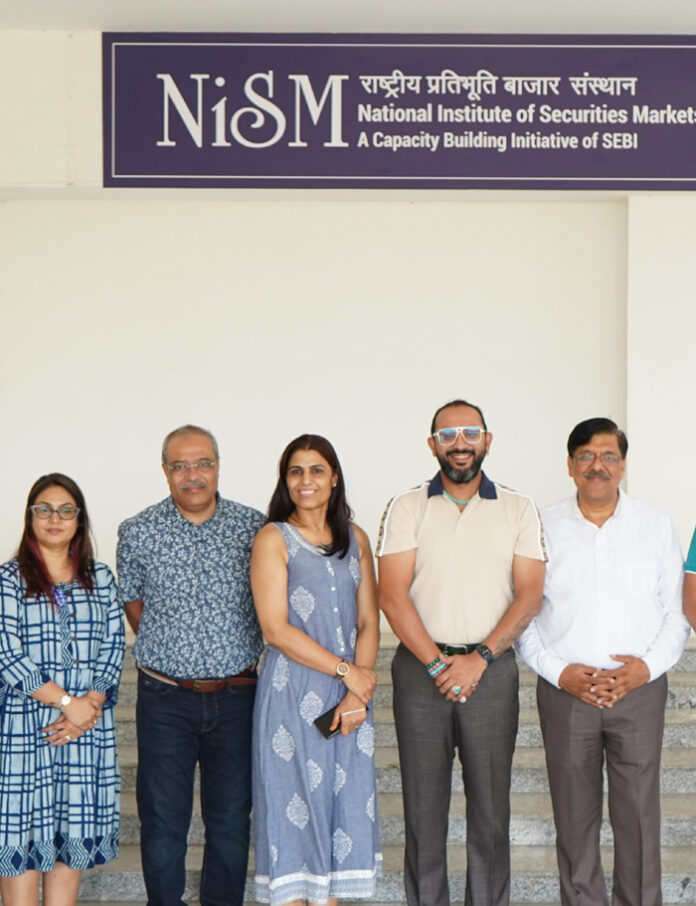 The Lexicon Group of Institutes, National Institute of Securities Markets, NISM, MoU, Pankaj Sharma, advance financial literacy, education, securities market sector,