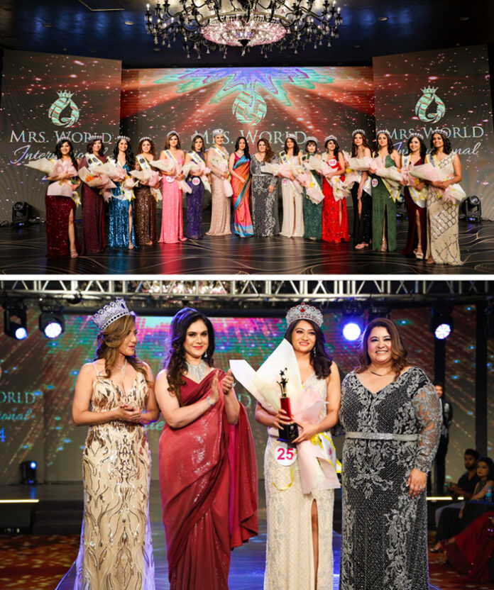 Mrs. World International 2024 Crowns Dazzling Queens in Scintillating Grand Finale with Chief Guest Meenakshi Sheshadri