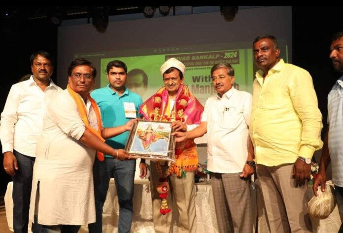Dr. CN Manjunath, BJP candidate, Sarjapura Citizens Forum,