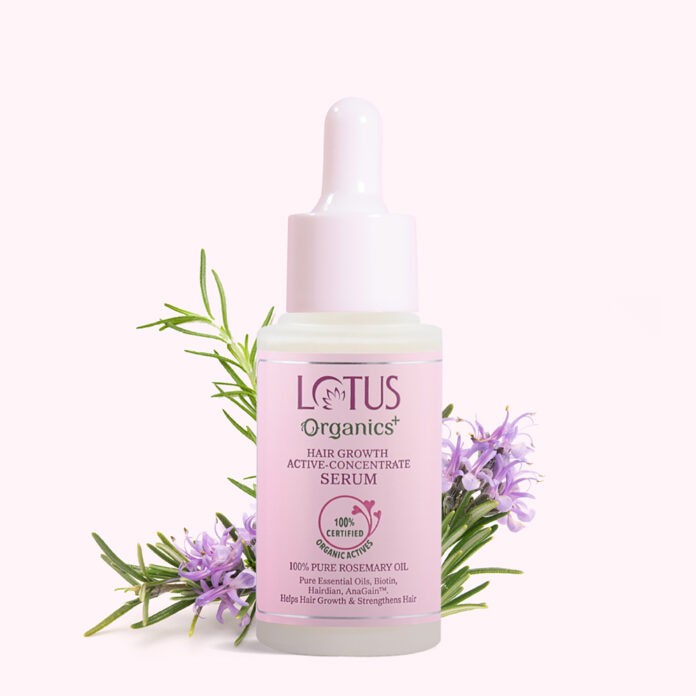 Lotus Organics+ Hair Growth Active Concentrate Serum