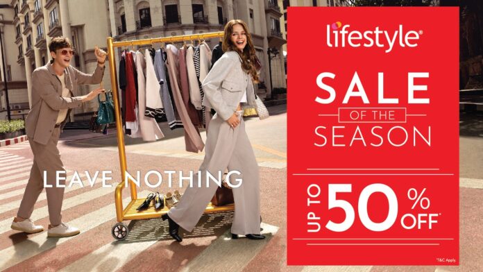 Lifestyle, India’s leading fashion destination, Sale Of The Season, top fashion brands