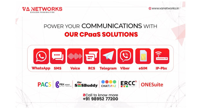 VA Networks , CPaaS Provider in Kerala, CPaaS Provider in India, Software Development , Digital Communication Solutions ,