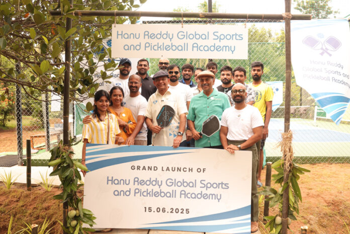 Hanu Reddy Global Sports & Pickleball Academy, Hanu Reddy Raghava Farms, Hanu Reddy,
