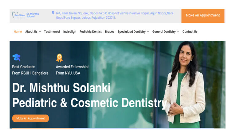 Dr. Mishthu Solanki: Redefining Dental Care in India