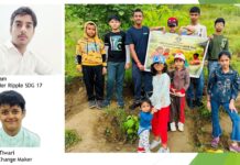 Young Changemaker Leads by Example at RippleSDG17 Tree Plantation Drive
