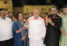 Ramalinga Reddy and Gopinath Reddy Inaugurate 10th Year Durga Puja Celebration by Sukriti Cultural Association at Sarjapura