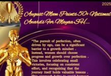 August Moon Paints 50+ National Awards For Mayaa SH Mayaa SH,